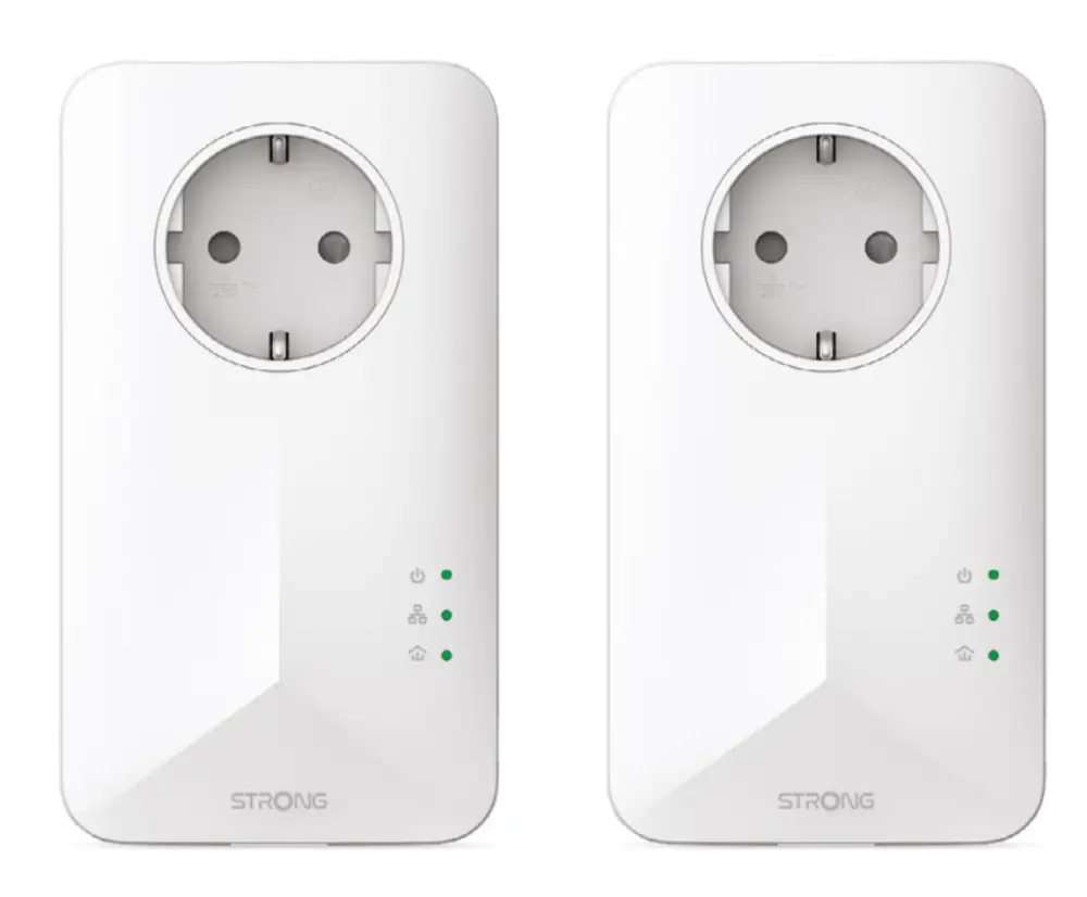 Strong PowerLine 1000 Kit 1000 Mbit/s Ethernet Blanco 2 pieza(s)