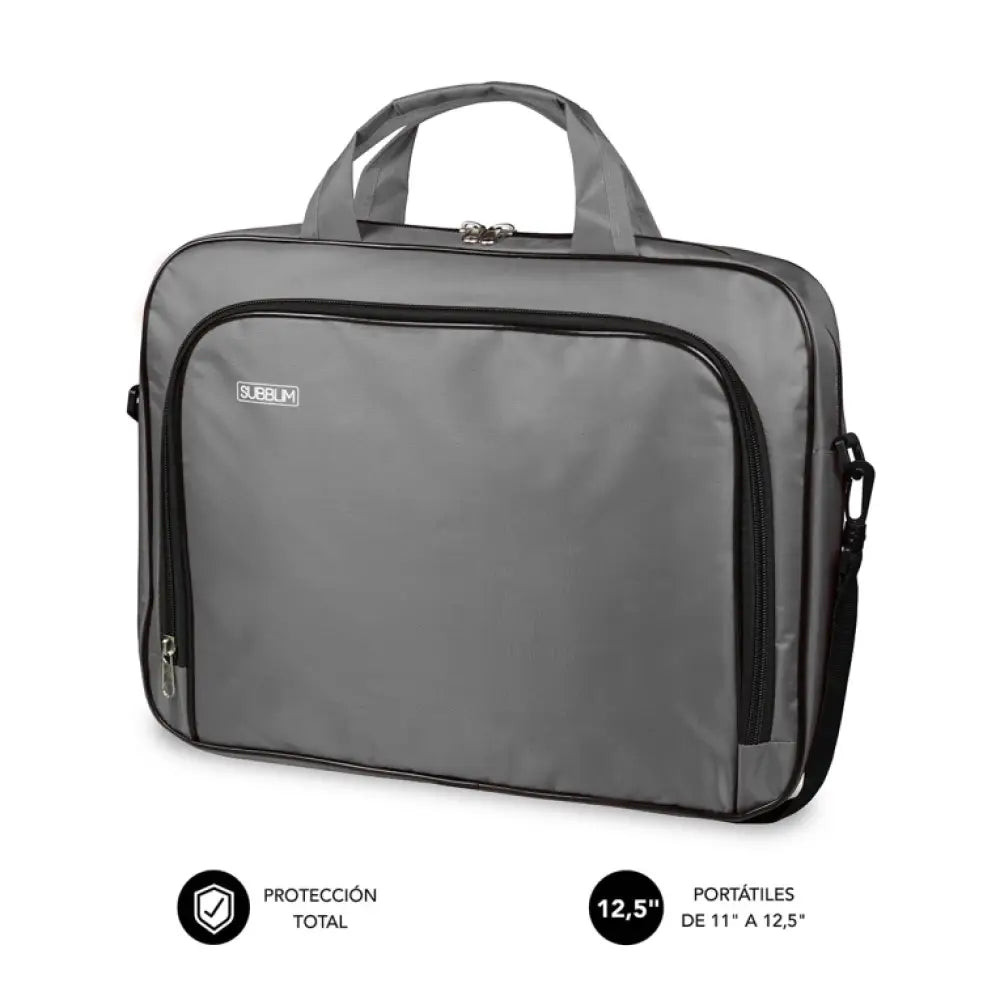 SUBBLIM Maletín Ordenador Oxford Laptop Bag 11-12.5" Grey
