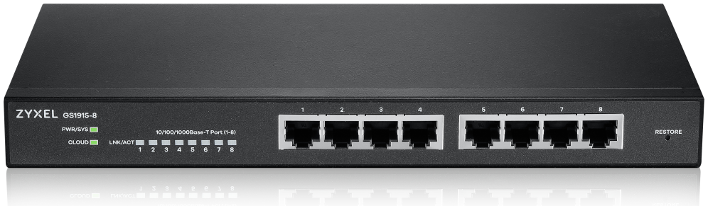 SWICTH ZYXEL 8P GBE SMART HYBRID SWITCH