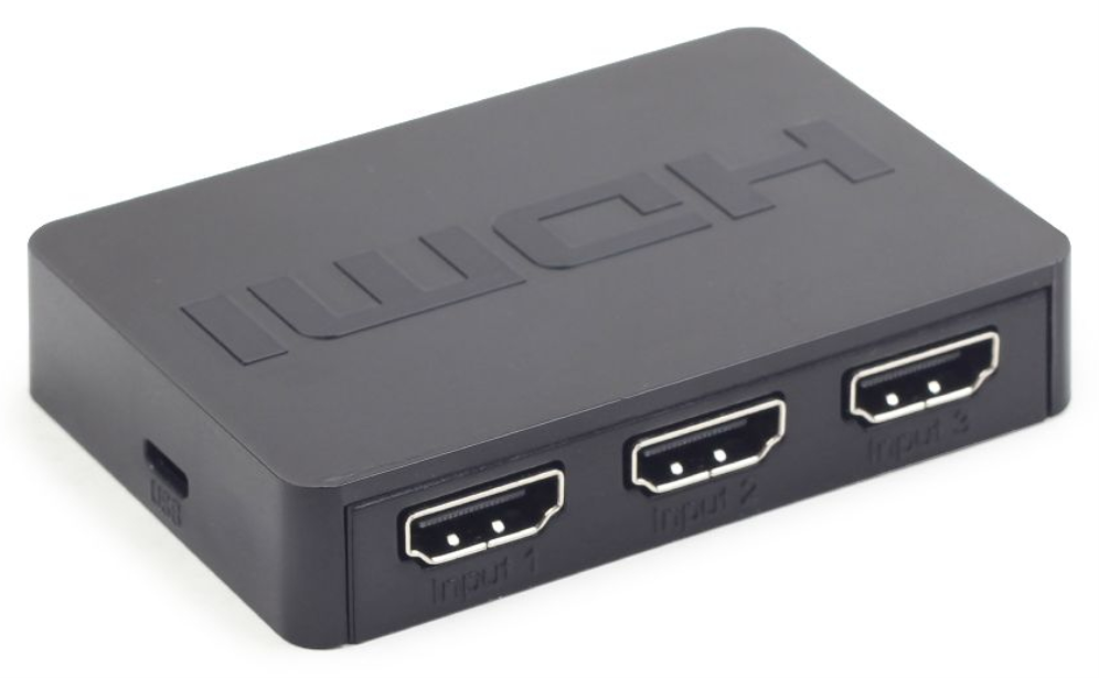 SWITCH HDMI GEMBIRD 3 PUERTOS HDMI - detalle