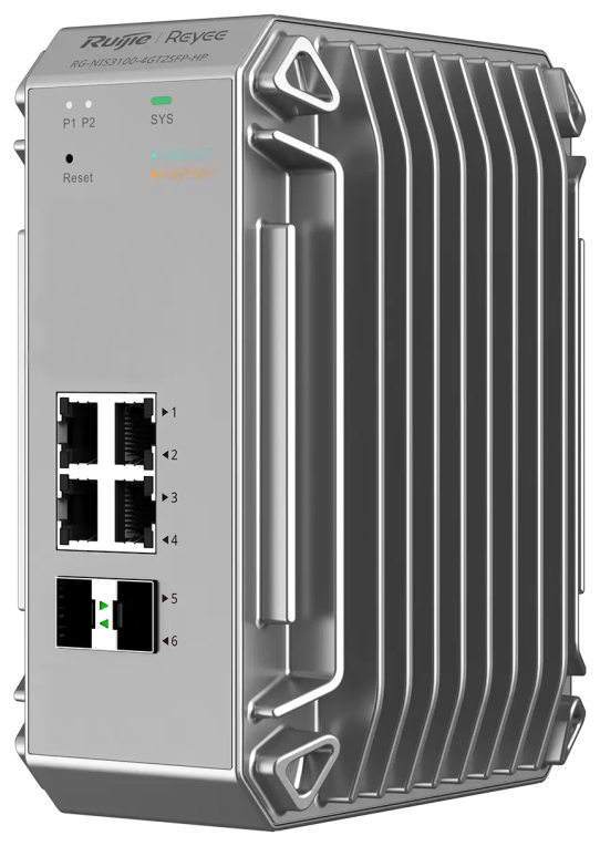 Ruijie Networks RG-NIS3100-8GT4SFP-HP switch Gestionado L2 Gigabit Ethernet (10/100/1000) Energía sobre Ethernet (PoE) G