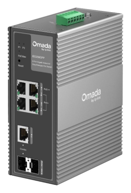 SWITCH INDUSTRIAL OMADA EASY MANAGED 6-PORT