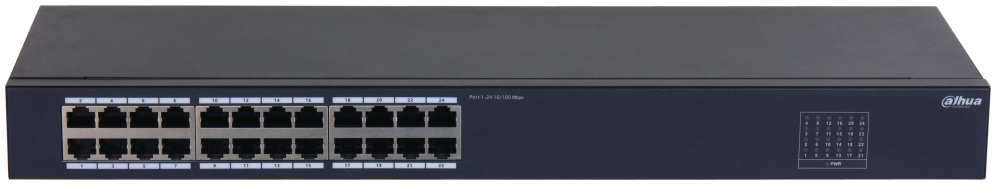 SWITCH IT DAHUA DH-SF1024 24-PORT UNMANAGED ETHERNET SWITCH - detalle
