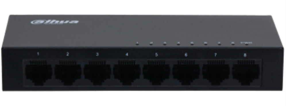 SWITCH IT DAHUA DH-SG1008 PORT MANAGED GIGABIT SWITCH 8 PORTS - detalle