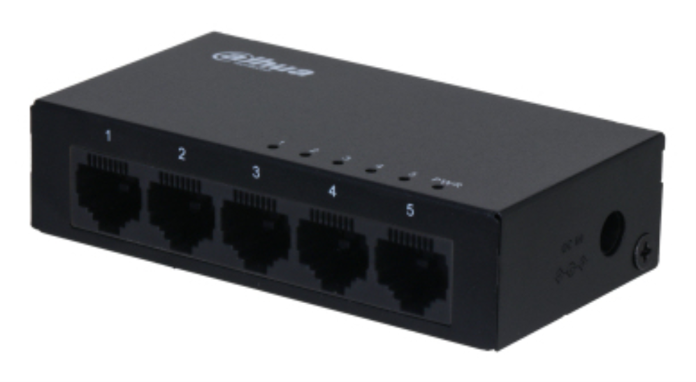 SWITCH IT DAHUA SH-SF1005 PORT MANAGED GIGABIT SWITCH 5 PORTS - detalle