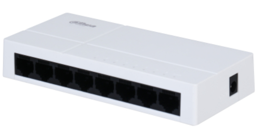 SWITCH IT DAHUA SH-SF1008L PORT MANAGED GIGABIT SWITCH 8 PORTS - detalle