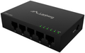 Lanberg DSM1-1005 switch No administrado Gigabit Ethernet (10/100/1000) Escritorio Negro