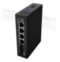 Lanberg ILGE-4P-2S-90 switch No administrado Fast Ethernet (10/100) Energía sobre Ethernet (PoE) 1U Negro