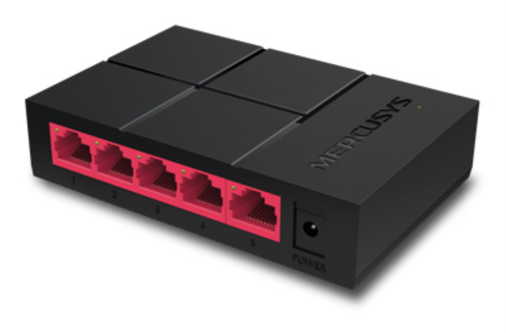SWITCH MERCUSYS 5-PORT GIGABIT - detalle