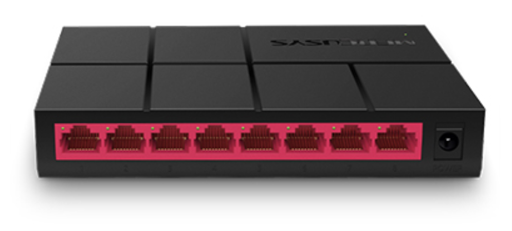 SWITCH MERCUSYS 8-PORT GIGABIT - detalle