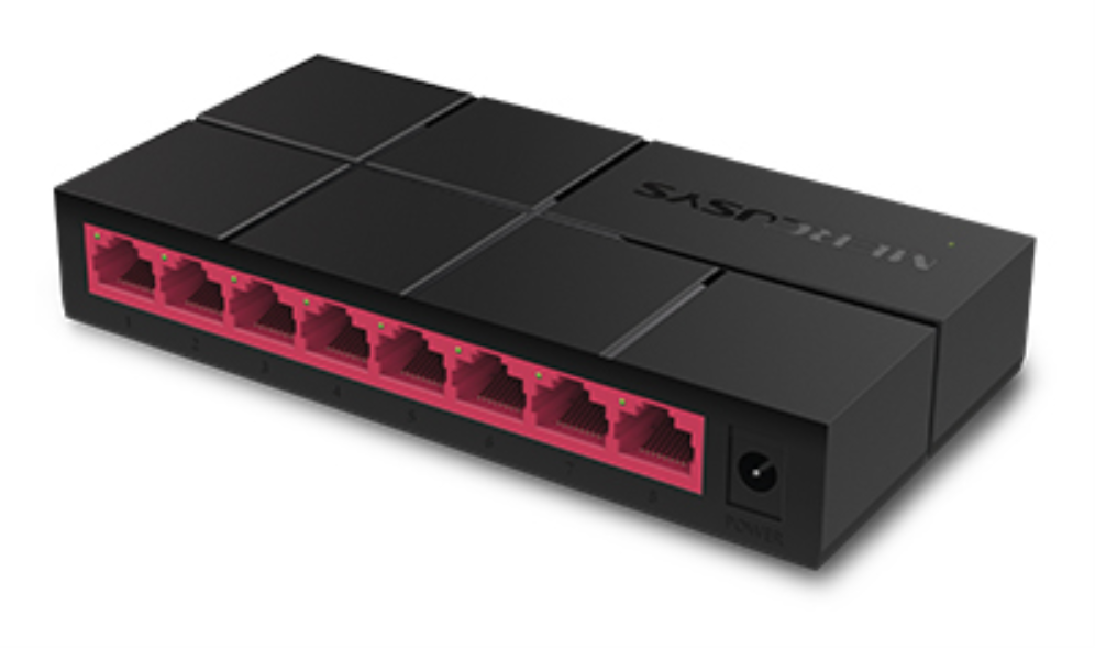 SWITCH MERCUSYS 8-PORT GIGABIT - detalle