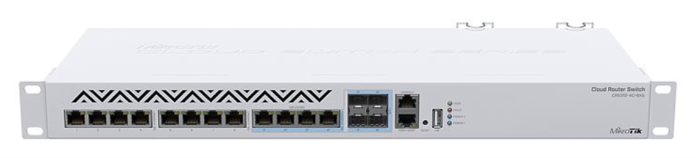 SWITCH MIKROTIK CRS312-4C+8XG-RM