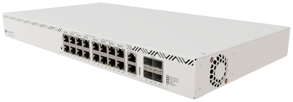 SWITCH MIKROTIK CRS320-8P-8B-4S+RM