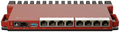 SWITCH MIKROTIK L009UIGS-RM SWITCH 8 PUERTOS GIGABIT 1 PUERTO SFP