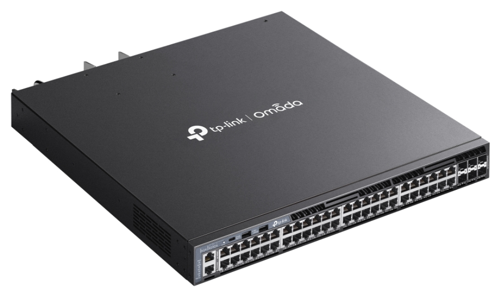 SWITCH OMADA 48-PORT GIGABIT STACKABLE L3 MANAGED POE+ WITH 6 10GE SLOTS - detalle