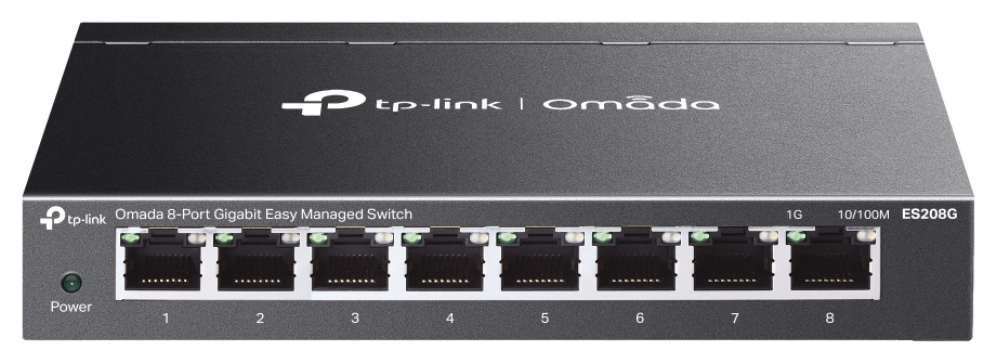 SWITCH OMADA ES208G 8 PUERTOS GESTIONADO 10/100/1000Mbps