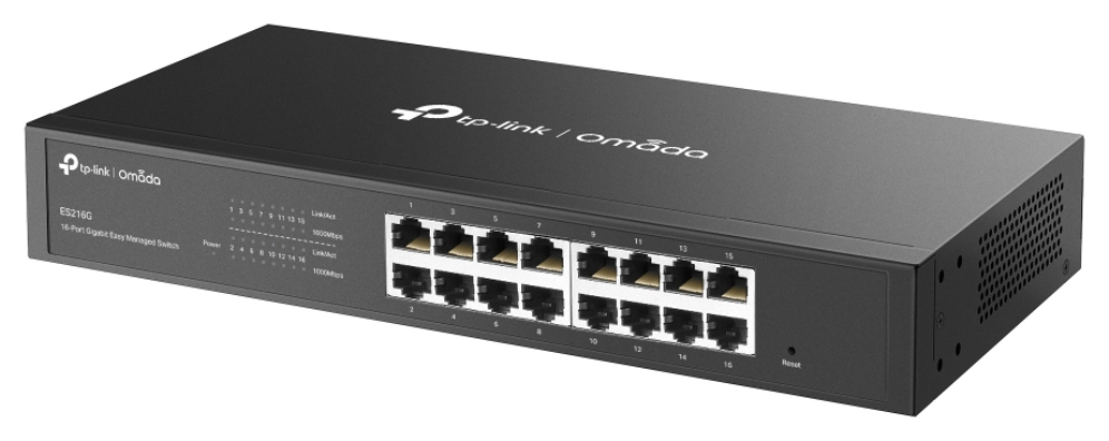 SWITCH OMADA ES216GG 8-PORT GIGABIT EASY MANAGED SWITCH - detalle