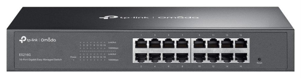 SWITCH OMADA ES216GG 8-PORT GIGABIT EASY MANAGED SWITCH