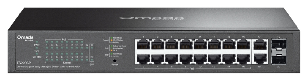 SWITCH OMADA ES220GP PRO BE19000 CEILING MOUNT TRI-BAND WI-FI 7 ACCESS POINT