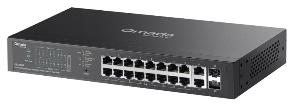 SWITCH OMADA ES220GP PRO BE19000 CEILING MOUNT TRI-BAND WI-FI 7 ACCESS POINT - detalle