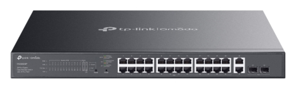 SWITCH OMADA ES228GMP 6-PORT GIGABIT EASY MANAGED SWITCH WITH 4-PORT POE+