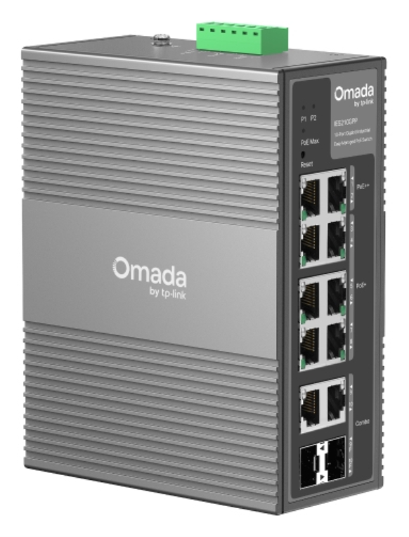 SWITCH OMADA IES210GPP 6-PORT GIGABIT 3-PORT POE+ AND 3-PORT POE++