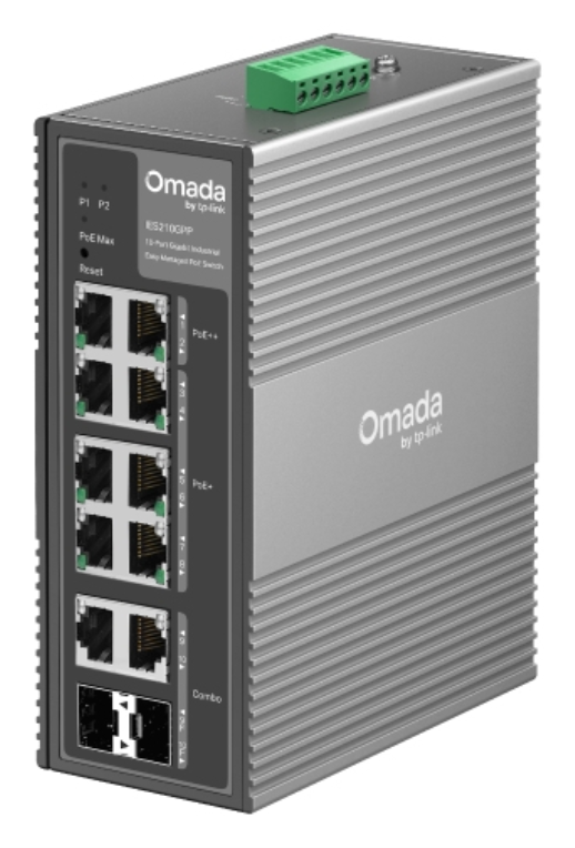 SWITCH OMADA IES210GPP 6-PORT GIGABIT 3-PORT POE+ AND 3-PORT POE++ - detalle
