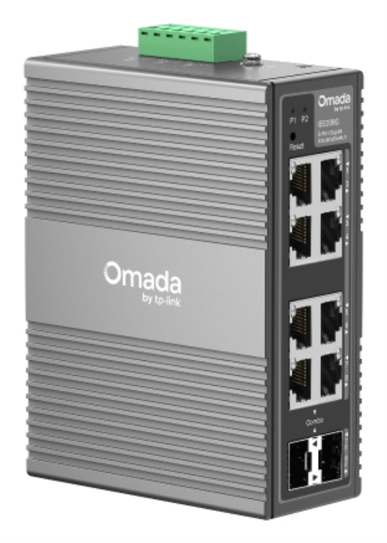 SWITCH OMADA INDUSTRIAL IES208G 8-PORT GIGABIT - detalle
