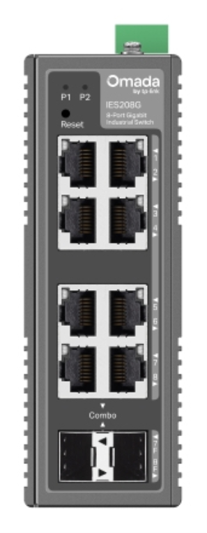 SWITCH OMADA INDUSTRIAL IES208G 8-PORT GIGABIT - detalle