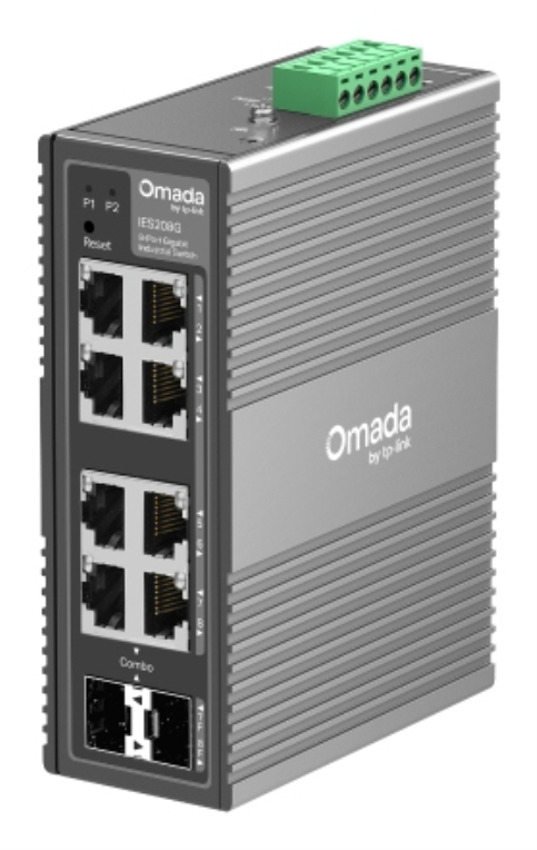 SWITCH OMADA INDUSTRIAL IES208G 8-PORT GIGABIT
