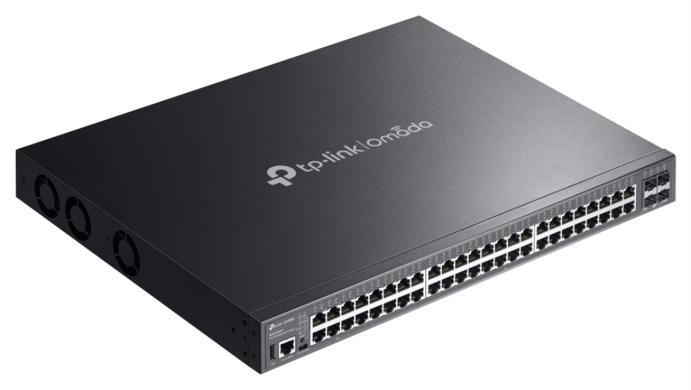 SWITCH OMADA L2+ 48 PUERTOS GIGABIT 4 SFP+ 10GE POE+ POE++ - detalle