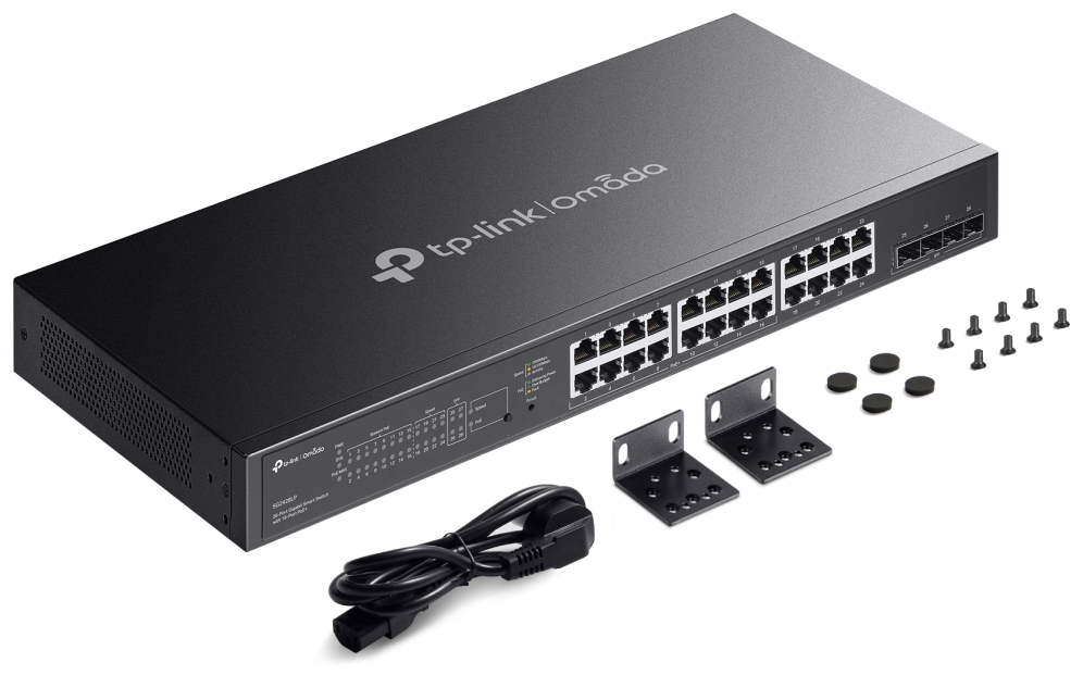 SWITCH OMADA SG2428LP 28 PUERTOS GIGABITCON 16 PUERTOS POE+ - detalle