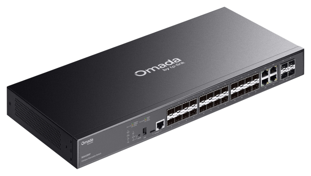 SWITCH OMADA SG5428XF PRO BE19000 CEILING MOUNT TRI-BAND WI-FI 7 - detalle