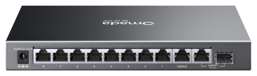 SWITCH OMADA TP-LINK ES210GP GIGA SWITCH WITH 8-PORT POE+ - detalle