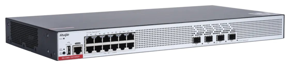 SWITCH RUIJIE CLOUD MANAGED L3 12 RJ45 4 SFPPLUS