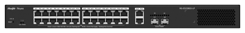 SWITCH RUIJIE POE CLOUD MANAGED - detalle