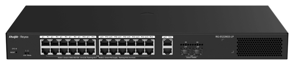 SWITCH RUIJIE POE CLOUD MANAGED - detalle
