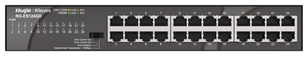 SWITCH RUIJIE REYEE RG-ES124GD GIGALAN 24p
