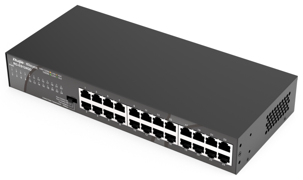 SWITCH RUIJIE REYEE RG-ES124GD GIGALAN 24p - detalle