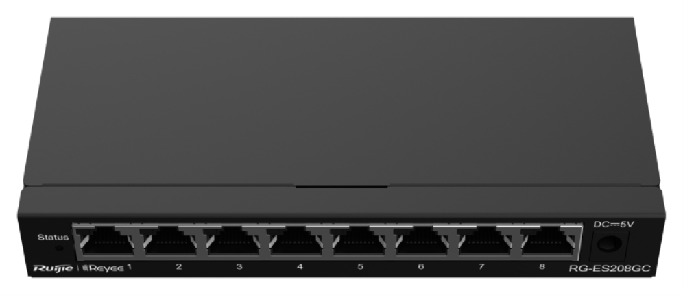 SWITCH RUIJIE REYEE RG-ES208GC GIGALAN 8p CLOUD - detalle