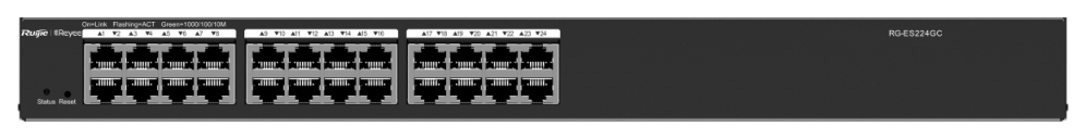 SWITCH RUIJIE REYEE RG-ES224GC-V2 GIGALAND 24P CLOUD - detalle