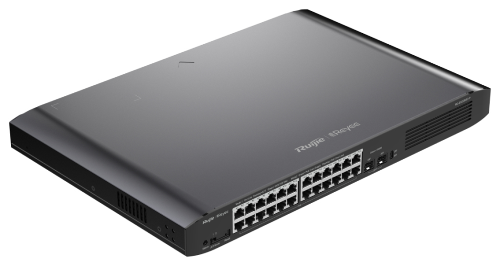 SWITCH RUIJIE REYEE RG-ES226GC-P GIGALAN 24p SFP 2p POE+ 370w