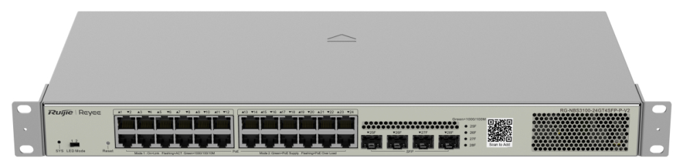 SWITCH RUIJIE REYEE RG-NBS3100-24GT4SFP-P-V2
