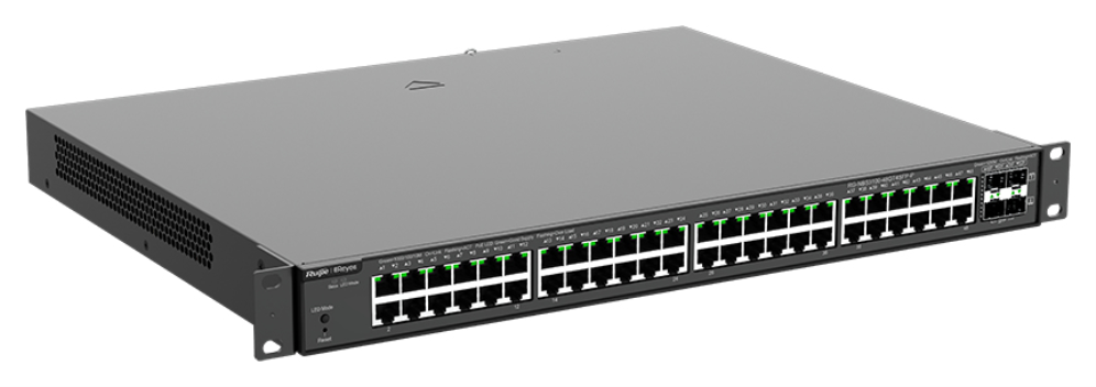 SWITCH RUIJIE REYEE RG-NBS3100-48GT4SFP-P GIGALAN 48p SFP 4p L2 GESTIONABLE - detalle