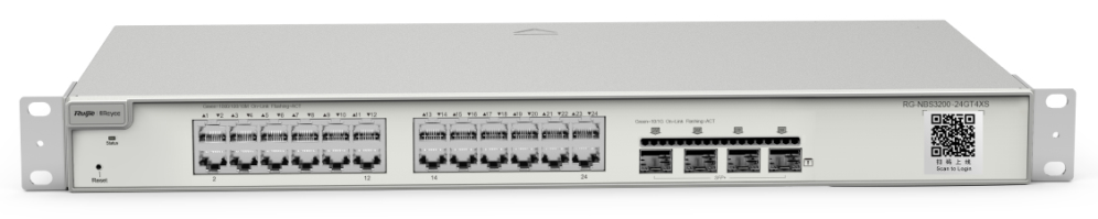 SWITCH RUIJIE REYEE RG-NBS3200-24GT4XS GIGALAN 24p SFP 2p L2 GESTIONABLE - detalle