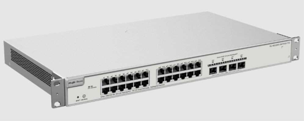 SWITCH RUIJIE REYEE RG-NBS3200-24GT4XS-P-V2 - detalle