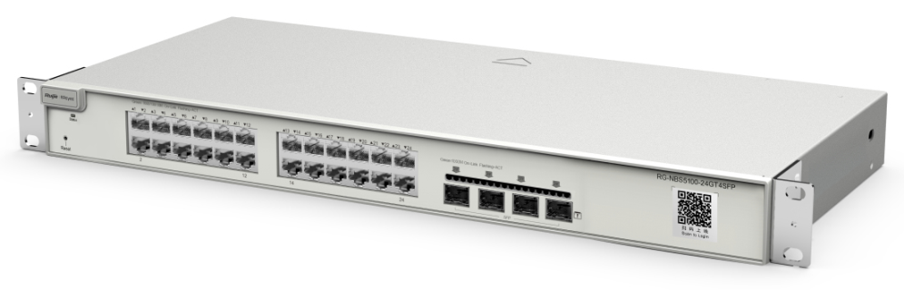 SWITCH RUIJIE REYEE RG-NBS5100-24GT4SFP GIGALAN 24p SFP 4p L3 GESTIONABLE - detalle