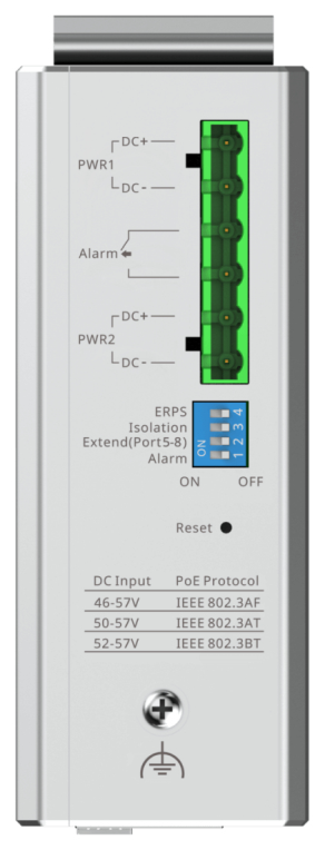SWITCH RUIJIE REYEE RG-NIS2100-8GT2SFP-HP - detalle