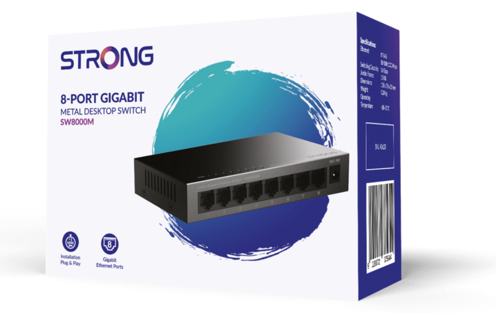 SWITCH STRONG SW8000M - detalle