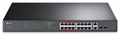 SWITCH TP-LINK 16 PUERTOS 100MBP + 2 PUERTOS GB UNMANAGED